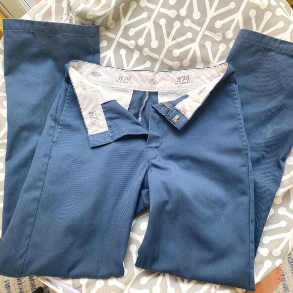 Dickies Unisex Navy Trousers Gorpcore - Picture 1 of 3